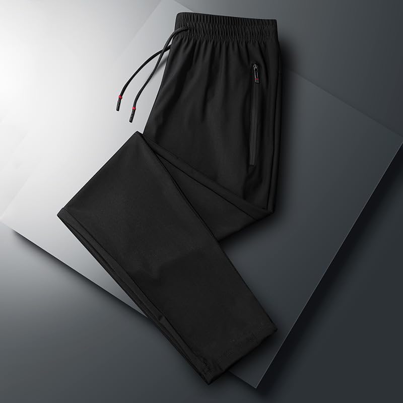 Image of Venzina Men's Straight Leg Chino Pants-Cool-Touch & Wrinkle-Free Business Casual Trousers with Stretch, Moisture Wicking, Easy Care Office Travel Pants M - 2XL