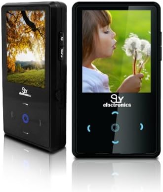 Sly Electronics 4 GB Video MP3 Player with 2-Inch Touchscreen, FM Radio, and Voice Recorder (Black)
