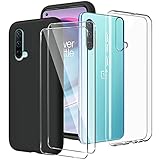 Para OnePlus Nord CE 5G protector de pantalla de vidrio templado que protege contra la rotura de la pantalla de arañazos, abrasión, caídas, colisión
