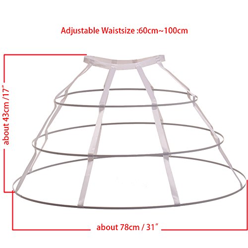 Crinoline cerceau cage jupe sacoche pour élargir les hanches