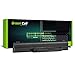 Green Cell® Extended Série A32-K53 A41-K53 Batterie pour ASUS K53 K53E K53S K53SJ K53SV K53U X53 X53S X53SV X53U X54 X54C X54F X54H X54L Ordinateur PC Portable (9 Cellules 6600mAh 11.1V Noir)