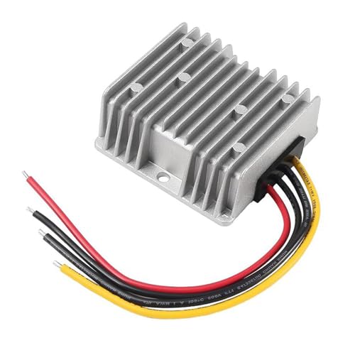 DIANN DC Voltage Reducer Converter DC 36V/48V to 12V 20A Automatic Step Down Up Voltage Regulator Power Converter Waterproof Module Transformer for Golf Cart Club Car