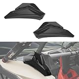 XUTVOTOR X3 Rear Cage Trim Covers, Black C Pillar Rear Cage Trim Plastic Protection Guard Plates for Can Am Maverick X3 / X3 Max 2017-2025 Accessories (2PCS, Replace #705010335, 705010336)