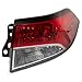 TRQ Right Outer Rear Tail Light Assembly Passenger Side Compatible with 2020-2022 Toyota Corolla TO2805149
