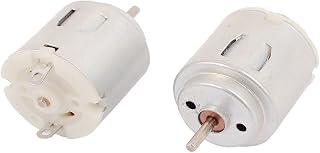 New Lon0167 2Pcs DC 3-4.5V 3500RPM Large Torque Cylinder Mini DC Motor for Electric Toy(2Pcs DC 3-4.5V 3500RPM groÃŸer Drehmomentzylinder Mini DC fÃ¼r Spielzeug