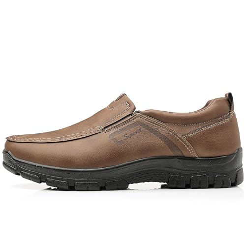 Image of COSIDRAM Men's Slip-On Loafers Casual Lightweight Walking Shoes Daily Wear