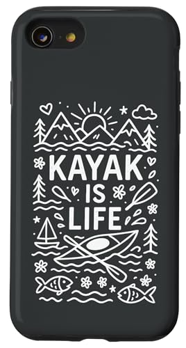 Kayak Canoes-Boat Kayaking, JbN tBbVO JbN V[JbN ނ JbN X}zP[X iPhone SE (2020) / 7 / 8 p