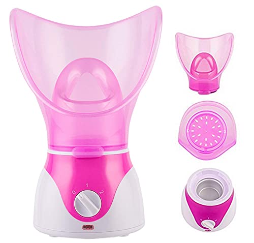 VOUMEY Nano Ionic Warm Mist Facial Steamer for Blackheads Removal,Sauna Home SPA and Pores Cleanse -Face Humidifier