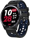 Reebok Pulse Smartwatch, 10 Tage Akkulaufzeit, GPS Fitness Tracker mit Pulsmesser, IP68 Wasserbeständigkeit Sportuhr für Damen und Herren, Kompatibel mit iPhone und Android - Midnight Steel