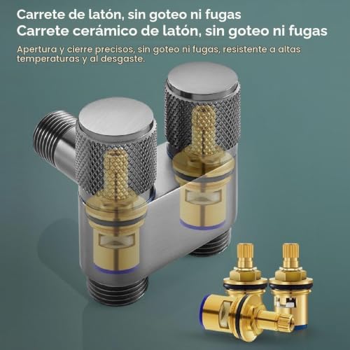 Válvula angular de 1/2 pulgadas 3 Imagen adicional