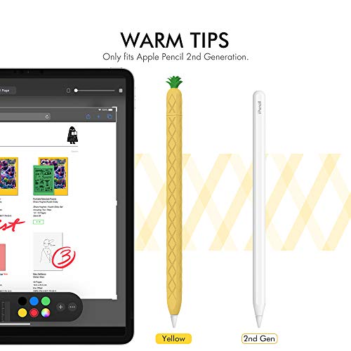 AHASTYLE Cover Apple Pencil 2 Custodia in Silicone...