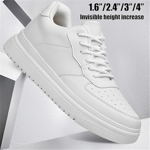 Tallure Sneakers, 1.6”/2.4”/3”/4”Invisible Height Increasing Shoes for Women Men, Breathable Invisible Height Increase Running Shoes3