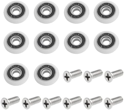 Duschtür-Rollen 25 Mm – Ersatzrollen Für Glastüren, Höhenverstellbar