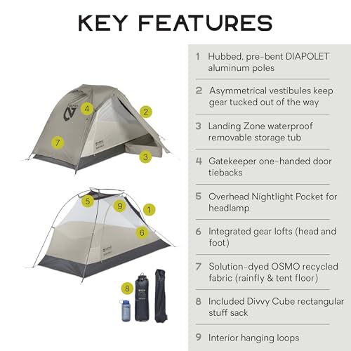 Image of NEMO Equipment Dragonfly OSMO Ultralight Backpacking Tent