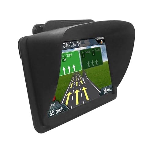 Pare-soleil pour navigateur GPS, protection solaire, protection contre l'éblouissement et la réflexion, visière de protection solaire, pare-soleil visière...