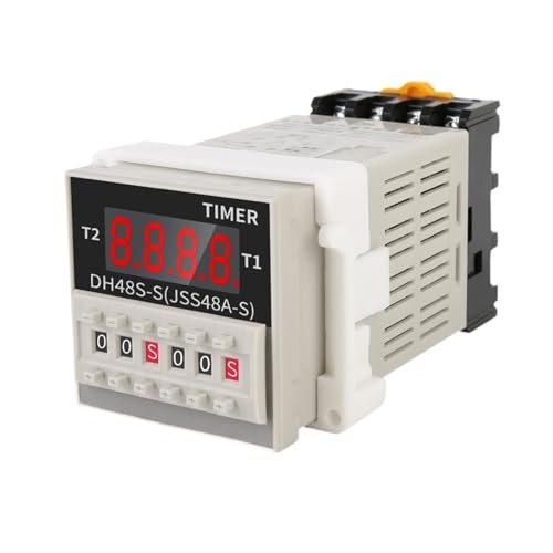 Relais temporisé numérique DH48S-S pour stopper les surchauffes de moteur 220V 24V