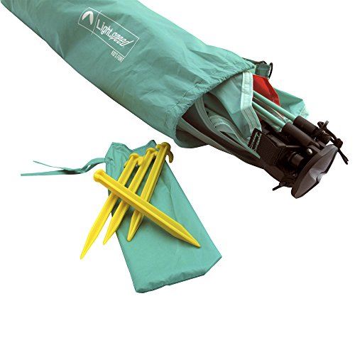 Lightspeed Outdoors Kids Fort Pop-Up Play Tent with Safety Lock & Tunnel Entrance with UPF 50+ Sun Protection