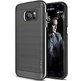 Obliq Slim Meta Dual Layer Protection Case with Shock Absorbing TPU Inner Layer for Samsung Galaxy S7 - Titanium Space Gray