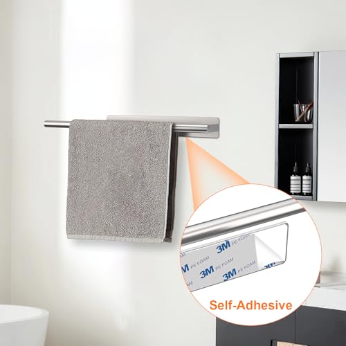 Porte serviette sans perçage Ibergrif M34453A lot de 2 - 5