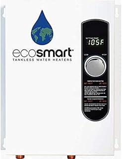 EcoSmart ECO 18 Electric Tankless Water Heater, 18 KW at 240 Volts with Patented Self Modulating Technology