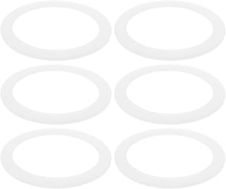 6pcs Stovetop Espresso Coffee Makers Silicone Gasket Compatible with Bialetti Compatible with Imusa Compatible with BC 9 Cups