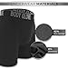 Body Glove 5 Pack Mens Micro Modal Boxer Briefs with Contoured Shape (Medium, Black)