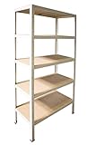 SIMPLE MONTAGE – Das Standregal ist dank des smarten Metall Regal Stecksystems in Minuten aufgebaut. Für dieses Haushaltsregal benötigst du keine zusätzlichen Schrauben. Einfacher geht es kaum!