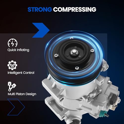 SYKRSS 198354 Air Conditioning A/C Compressor with Clutch Compatible with Kia Soul 2012-2013 L4 2.0L, Compatible with Hyundai Elantra 2013 L4 1.8L by SYKRSS - Image 5