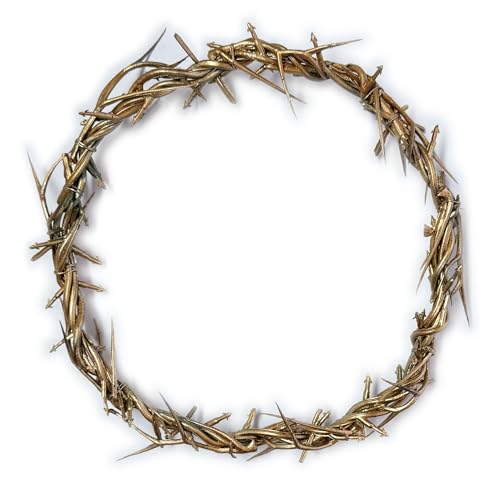 FaithHopeLove Jesus Crown of Thorns, Decay-Resistant Crown of Thorns -