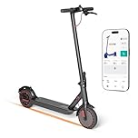 Elektro Scooter mit straßenzulassung, 3 Geschwindigkeitsmodi, 10,4 Ah Klasse A Akku,35km Meilen Reichweite & 120 kg Traglast, 8,5 Zoll Faltbarer Elektroroller