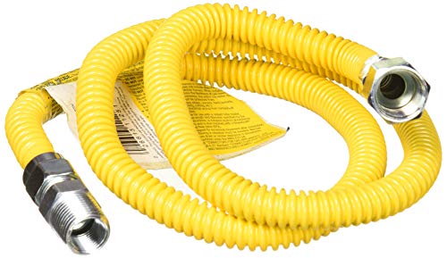 BRASS CRAFT BrassCraft CSSD54-48 Gas Dryer & Water Heater Flex-Line OD x 48"