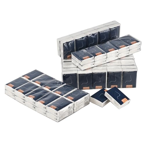 Mouchoirs pour le visage 4 plis ultra doux en lot de 100 paquets de poche mini