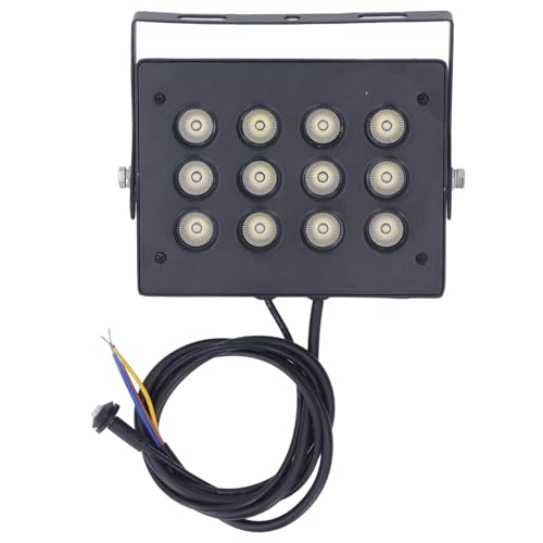 LED Parking Lot Light Aluminum Alloy Housing Intelligent Light Sensing Assistive Illumination for Monitoring White Light Auxiliary Illumination 85‑365V