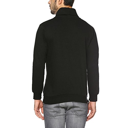 Image of Campus Sutra Men' Regular Fit Sweatshirt with Hoodie for Winter Wear | Full Sleeve |Cotton Sweatshirt | Casual Sweatshirt for Men | Western Stylish Sweatshirt for Men