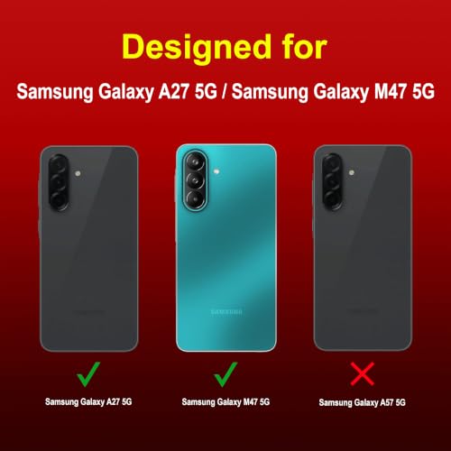 Image of Zapcase Back Case Cover for Samsung Galaxy A27 5G | Compatible for Samsung Galaxy A27 5G Back Cover | Liquid Silicon Magic Case with Camera Protection | Red