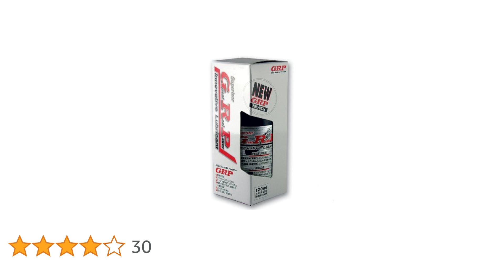 NEW GRP NNL-807α 添加剤 200ml 7個入り Amazon.co.jp: GRP(ジーアールピー) NEW GRP 807α オイル添加剤