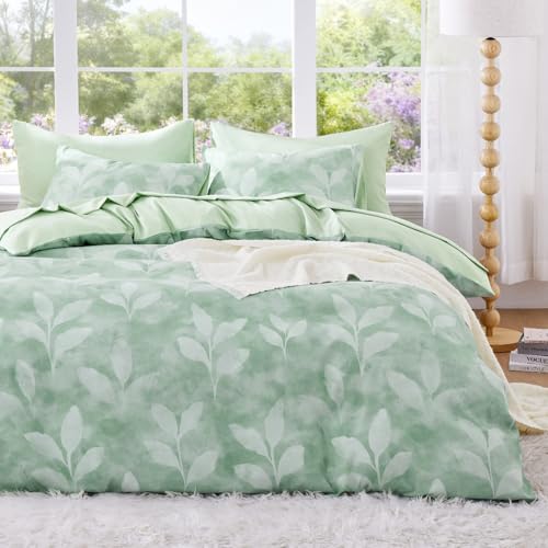 Wake In Cloud - Floral Comforter Set, Vintage Farmhouse Cottagecore