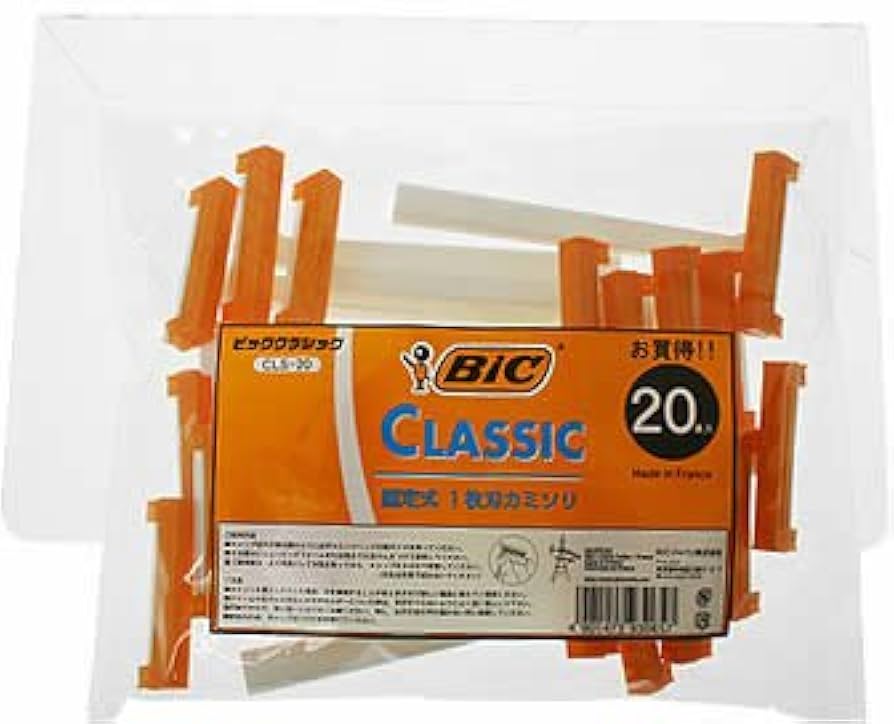 Amazon.co.jp: Vic Classic Fixed Single Blade Razor (Pack of