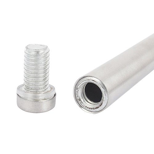 Ruofeng Stainless Steel Wall Mount Glass Standoff Holder Screw Nails Advertising Nails 12 Pcs (12X100Mm) #TOP1