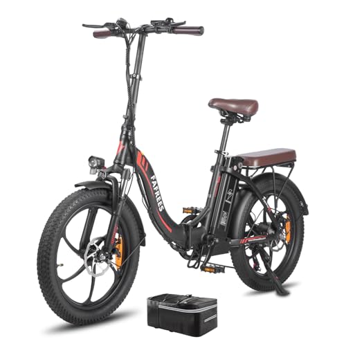 Fafrees E Bike Klapprad 20 * 3.0 Zoll, F20 Pro E-Bike Herren 36V 18AH Akku, Elektrofahrrad...