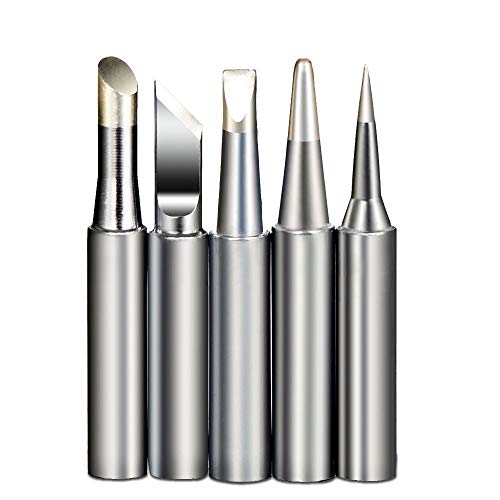 Tbbsc 60W 110V Soldering Iron Kit - Adjustable Temperature, 5Pcs Different Tips, Soldering Stand And Additional Solder Tube For Variously Repaired Usage #TOP4