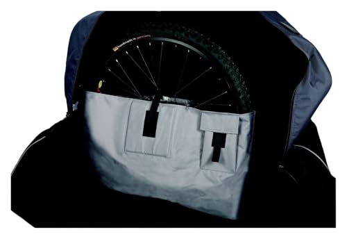 VAUDE Big Bike Bag Fahrrad Transporttasche gepolstert, Black Anthracite – Ansicht 2