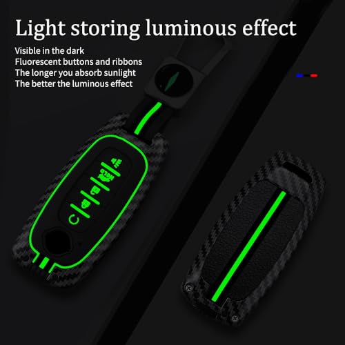 Coque de clé silicone Nissan évite rayures boîtier 5 boutons carbone