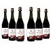 BotteBuona Vino Rosso Frizzante Lambrusco Emilia IGT, Gusto Pieno, 8% Vol, Confezione con 6 Bottiglie da 750 ml