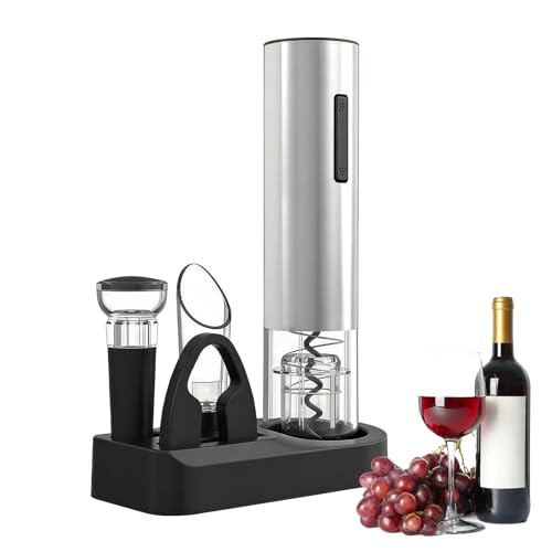 Décapsuleur automatique et coffret d'accessoires à vin pour offrir un cadeau idéal - 2