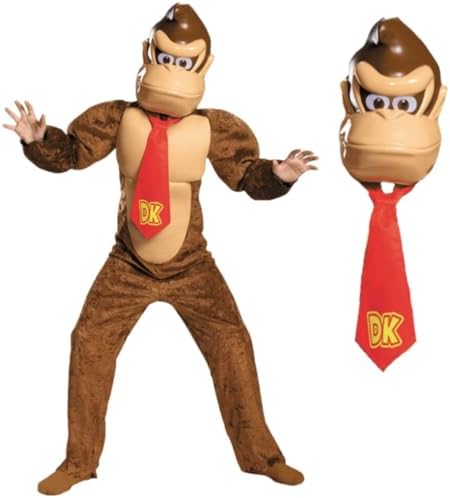 Disguise Super Mario Bro. Mario Costume, Officially Licensed Nint...