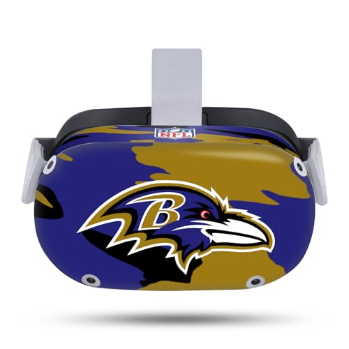 Skin Meta Quest 2 Ravens NFL | Style camo pour vos sessions de gaming immersif