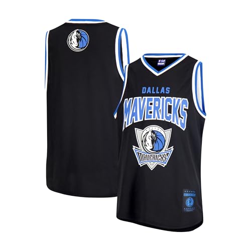Image of Ultra Game Youth NBA Official Tank Top Mesh Sleeveless Muscle T-Shirt - Black