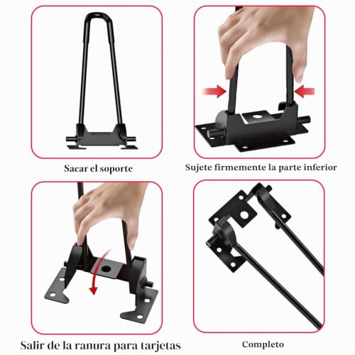 Patas de mesa plegables y compactas de 32 cm para cocina de camping 8
