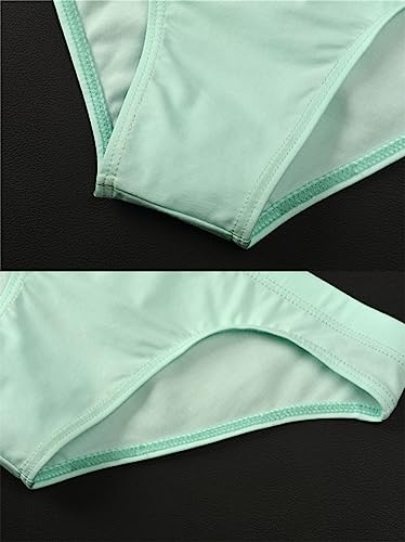 Mens Sexy Low-Rise Ice Silk Panties Knickers Bikini Underwear/Underpants Briefs4